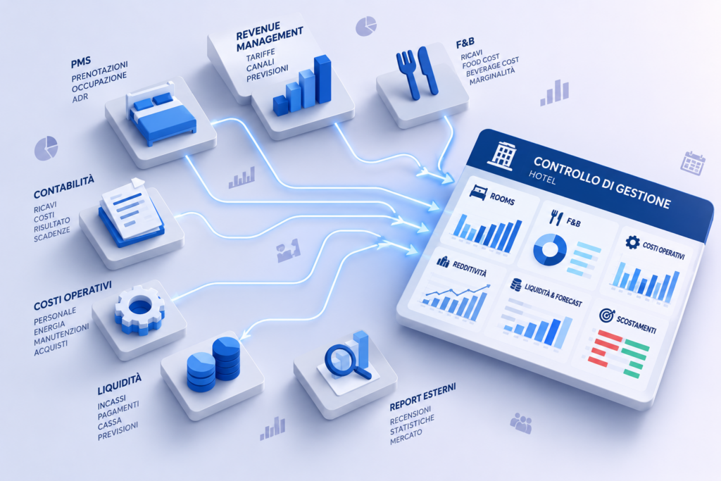 Dal dato separato alla dashboard manageriale